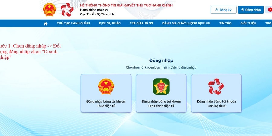 Cách tự đăng ký người phụ thuộc trên cổng dịch vụ công thuế