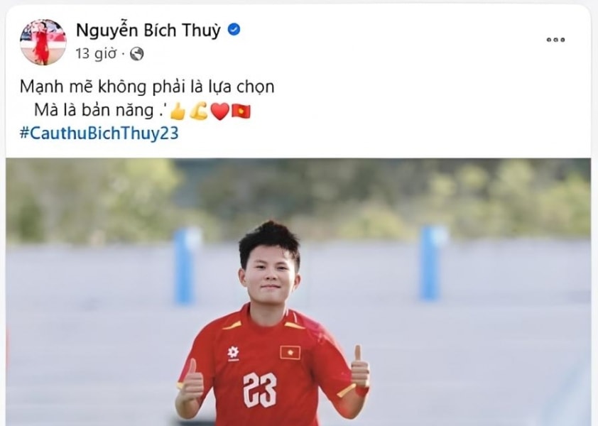Bích Thùy và bản lĩnh sau bàn thắng bị tước tại SEA Games 33