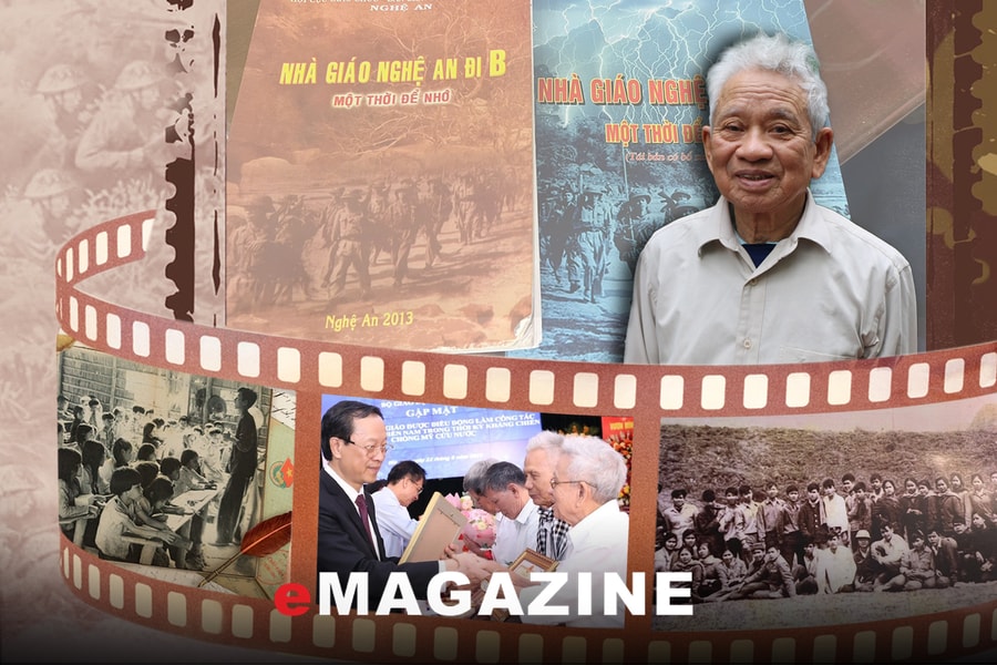 Ký ức “cõng chữ vượt Trường Sơn” của thầy giáo đi B