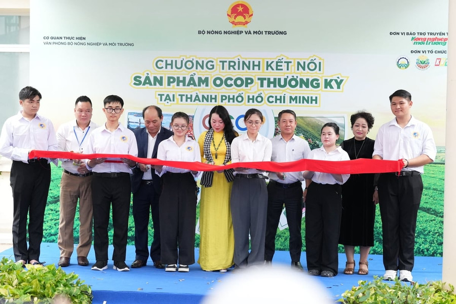 Khai mạc hội chợ OCOP đặc sản vùng miền và ẩm thực tại TP.HCM