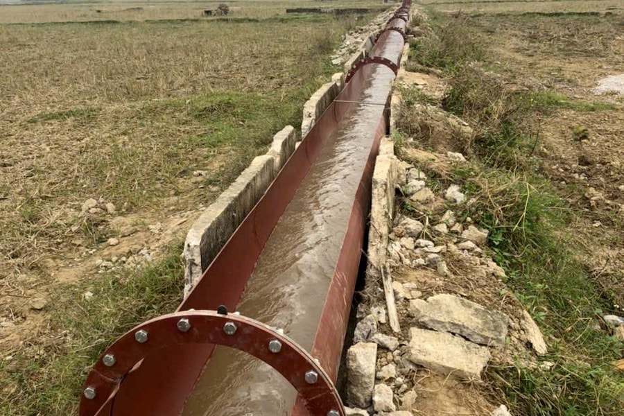 Nhiều xã miền núi Nghệ An khẩn trương khắc phục thủy lợi, bảo đảm nước sản xuất vụ Xuân