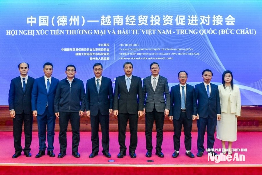 Nghệ An đẩy mạnh xúc tiến thương mại với thị trường Trung Quốc