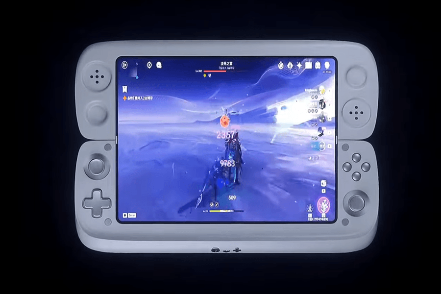 OneXSugar Wallet: Máy chơi game cầm tay màn hình gập 8 inch
