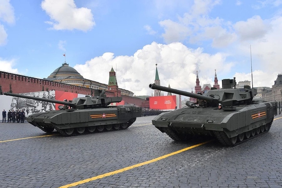 Nga sắp bàn giao lô xe tăng T-14 Armata trang bị pháo 152 mm