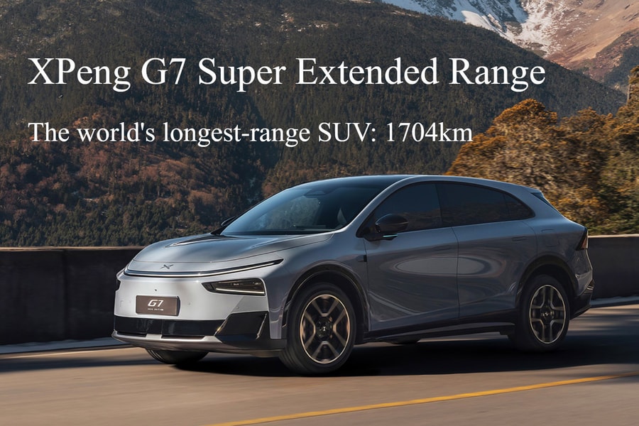 XPeng G7: SUV hybrid có tầm vận hành kỷ lục hơn 1.100 km