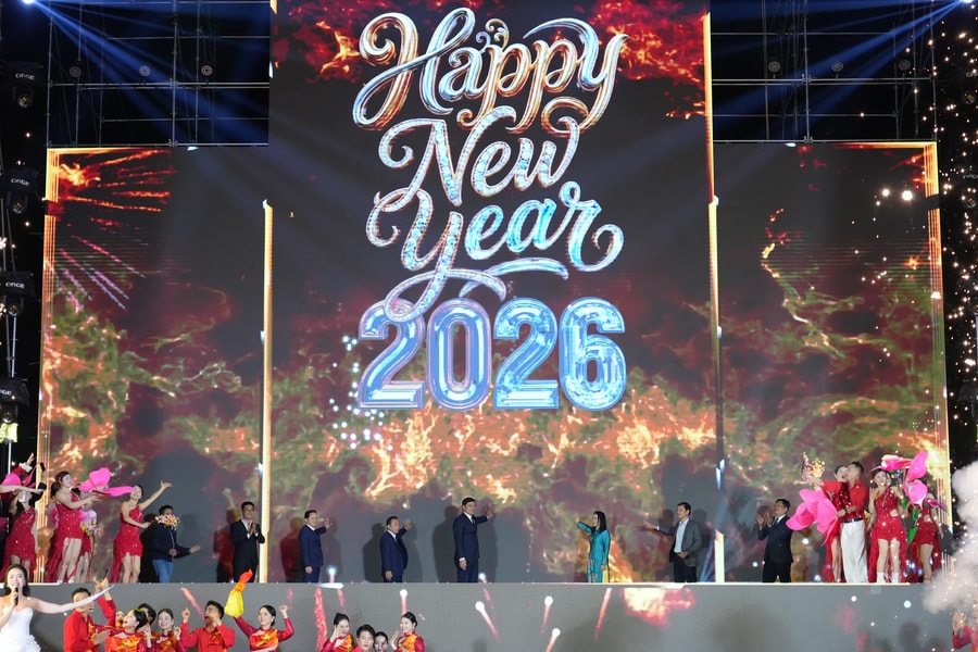 Nghệ An chào năm mới 2026 với Chương trình Nghệ thuật Countdown "Hào khí Sông Lam"