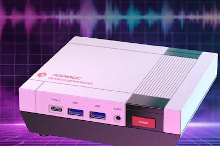 PC mini Acemagic Retro X5: Thiết kế lấy cảm hứng từ NES kết hợp cùng sức mạnh AMD Ryzen AI 9 HX