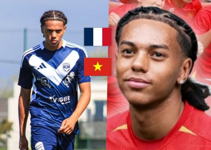 Báo Thái Lan bất ngờ trước tiền vệ Việt kiều Pháp Rahni Moreau Nguyễn của Bordeaux B
