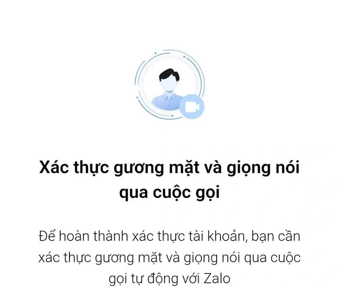 Zalo thay đổi phương thức xác thực tài khoản: Xác minh qua gương mặt và giọng nói thay cho CCCD