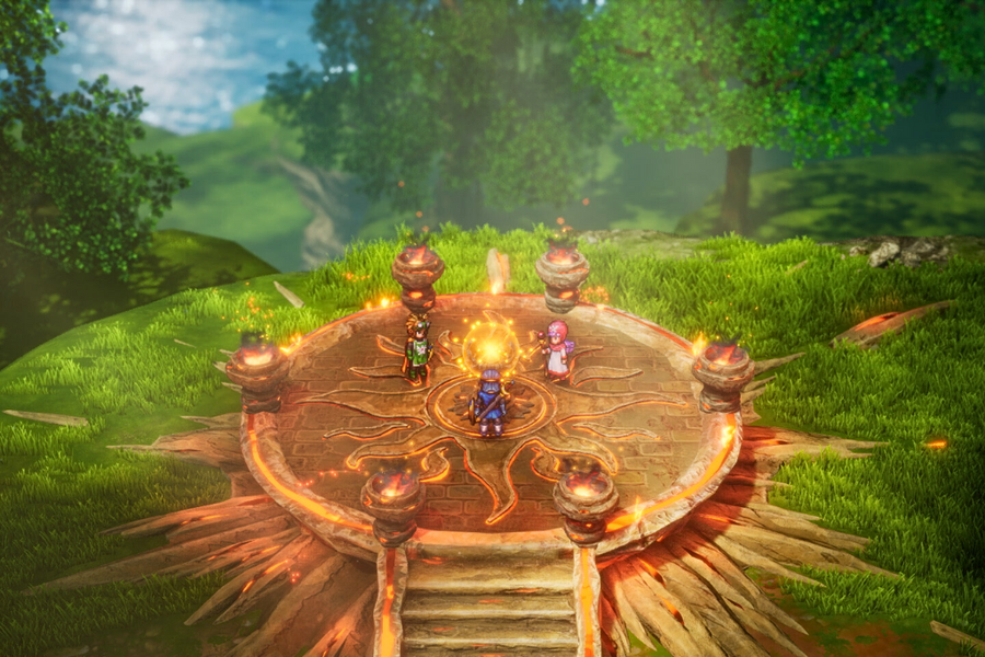 Dragon Quest I & II HD-2D Remake bất ngờ quay trở lại bảng xếp hạng Steam nhờ ưu đãi giá
