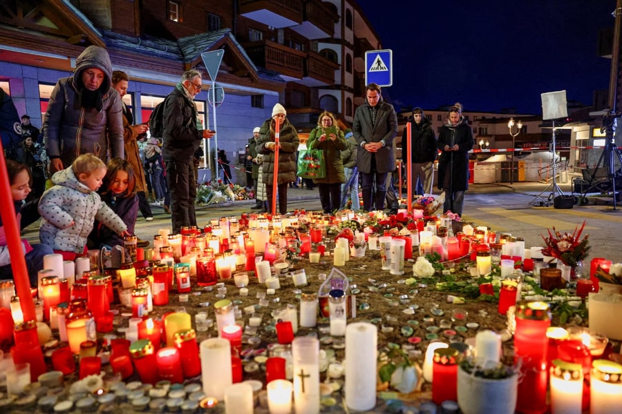 Vụ cháy quán bar tại Thụy Sĩ: Áp lực điều tra gia tăng sau khi hoàn tất nhận diện nạn nhân