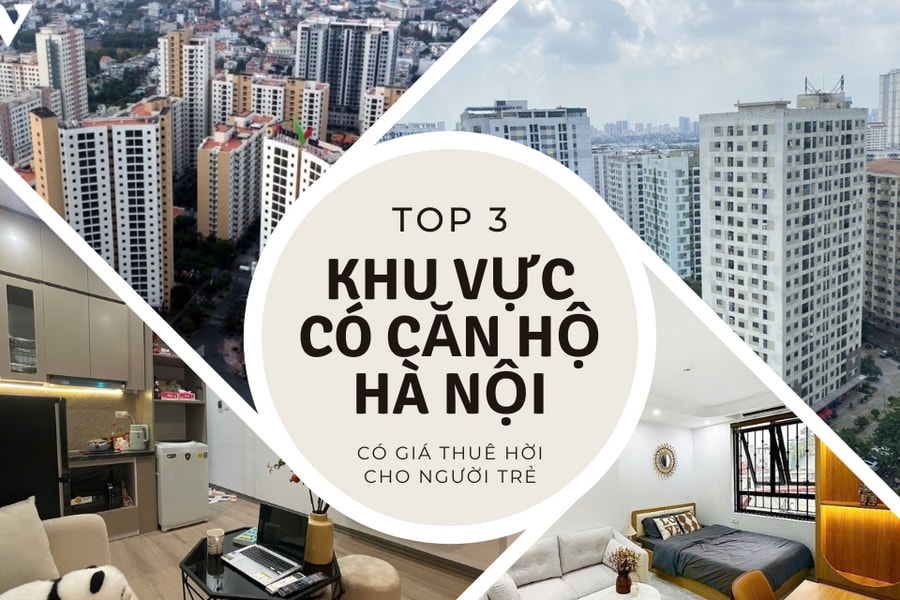 Top 3 khu căn hộ Hà Nội có giá thuê 'hời' cho người trẻ