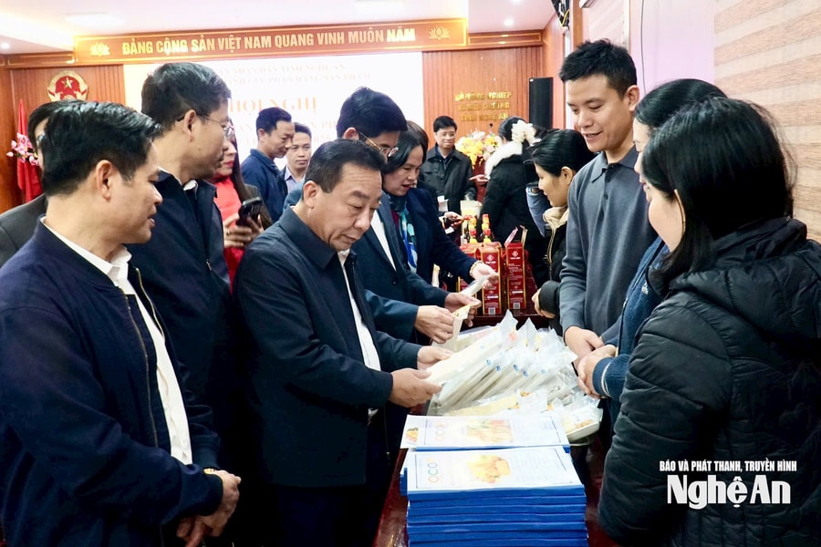 Nghệ An: 103 sản phẩm tham gia đánh giá, phân hạng sản phẩm OCOP năm 2025