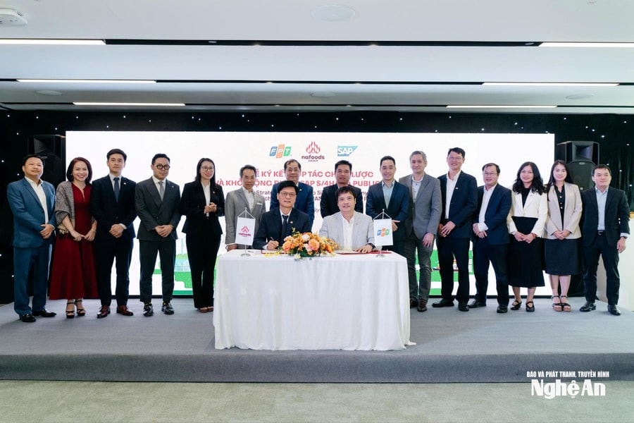 Nafoods Group và FPT ký kết hợp tác chiến lược về chuyển đổi số toàn diện và khởi động dự án quản trị nguồn lực SAP
