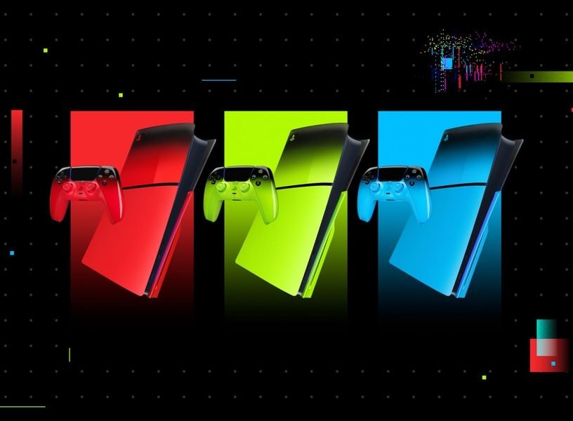 PlayStation trình làng bộ sưu tập Hyperpop với sắc màu neon gradient cho PS5