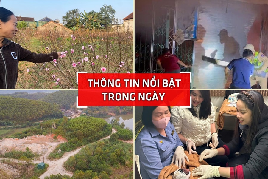 Nghệ An: Thông tin nổi bật ngày 11/1
