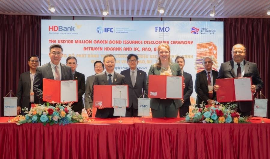 HDBank hoàn tất phát hành 100 triệu USD trái phiếu xanh quốc tế trong năm 2025
