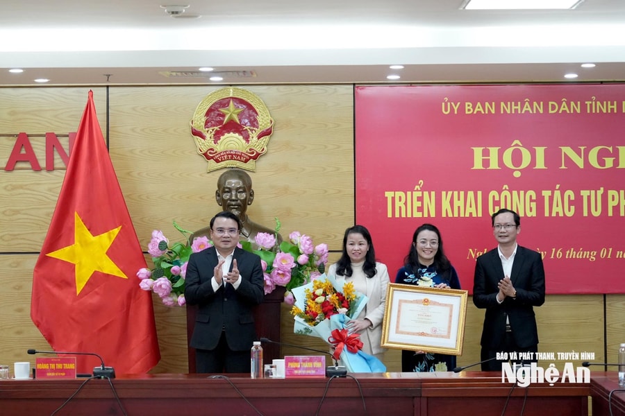 Ngành Tư pháp Nghệ An xứng đáng là cơ quan "gác cổng pháp lý" của tỉnh