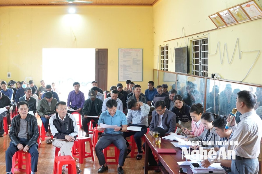 Triển khai giải phóng mặt bằng dự án đường sắt cao tốc Bắc - Nam qua xã Yên Trung