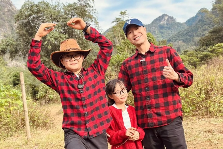 Nhạc trưởng Đồng Quang Vinh và hành trình chữa lành cùng các con tại làng Lân Nóng