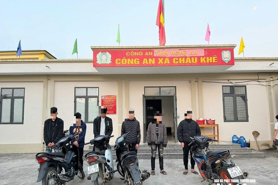 Khởi tố 5 đối tượng về hành vi gây rối trật tự công cộng