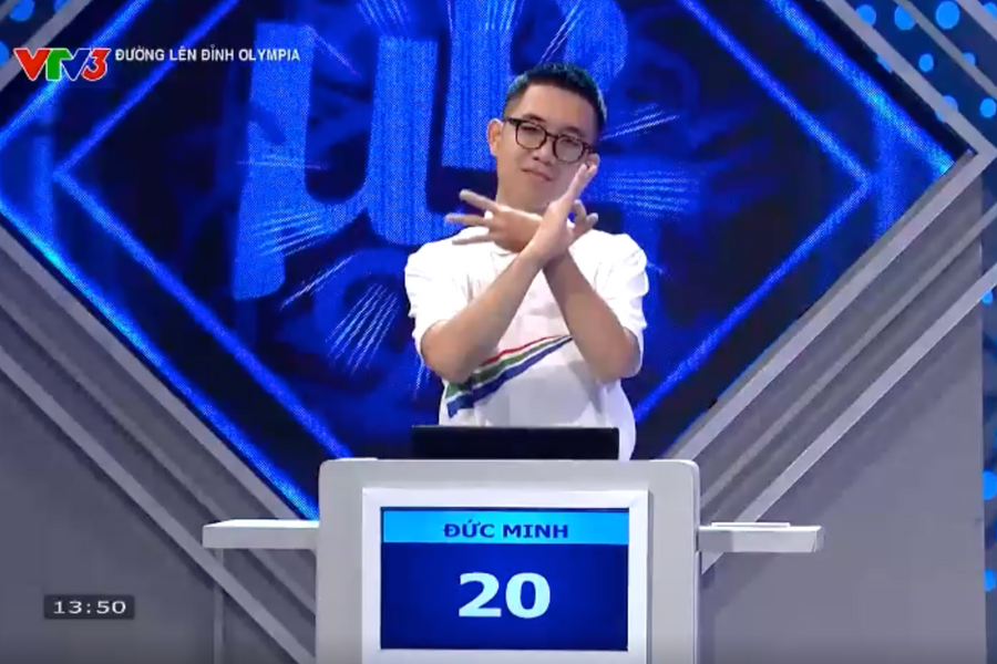 Đường lên đỉnh Olympia: Hoàng Anh Minh bứt phá giành vé vào thi Quý I với 230 điểm