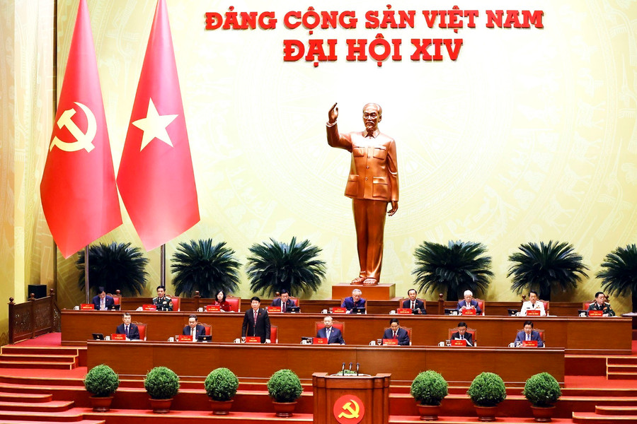 Phiên thảo luận ở hội trường về các Văn kiện Đại hội XIV của Đảng