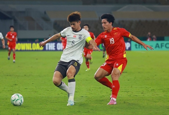 U23 Việt Nam thua đậm U23 Trung Quốc