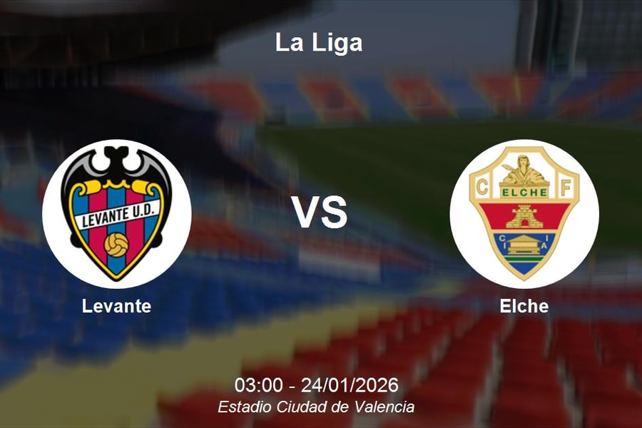 Nhận định Levante vs Elche - La Liga: Điểm tựa sân nhà cho hy vọng trụ hạng