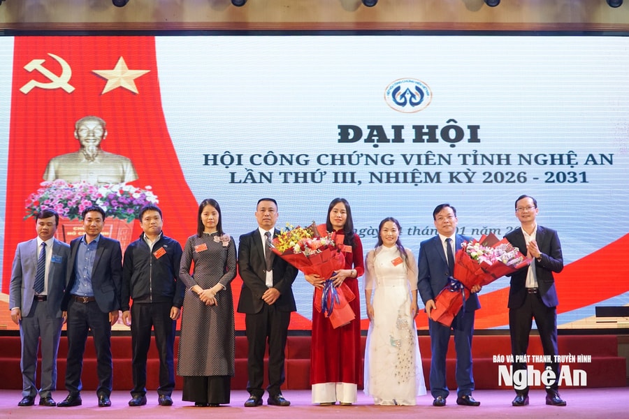 Đại hội Hội Công chứng viên tỉnh Nghệ An lần thứ III, nhiệm kỳ 2026 – 2031