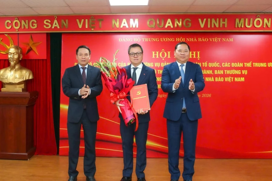 Đồng chí Lê Quốc Minh giữ chức Bí thư Đảng ủy Trung ương Hội Nhà báo Việt Nam