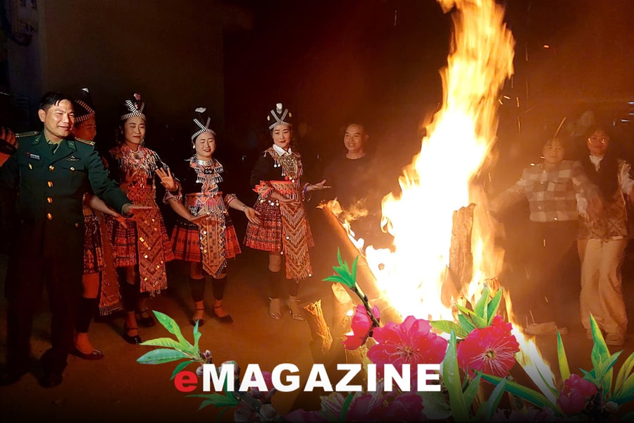 Xuân ấm biên cương