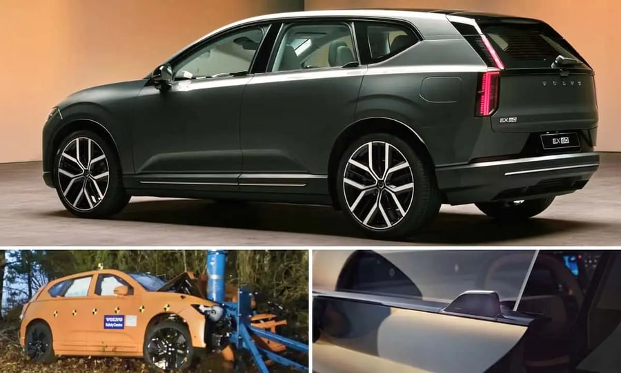 Volvo EX60 và lời giải cho bài toán an toàn tay nắm cửa điện tử trên xe điện