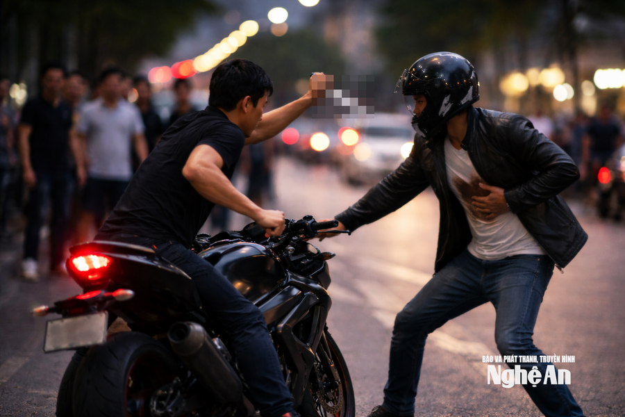 Đánh người vì bực tức, khó chịu có bị coi là phạm tội có tính chất côn đồ?