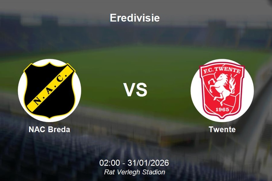 Nhận định NAC Breda vs Twente - Vòng 21 Eredivisie