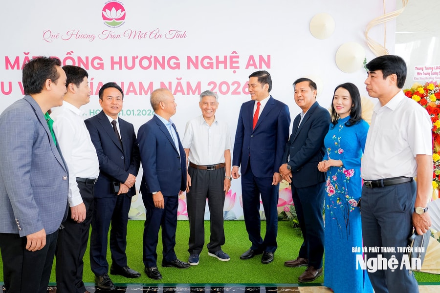 Lãnh đạo tỉnh gặp mặt Hội đồng hương Nghệ An khu vực phía Nam