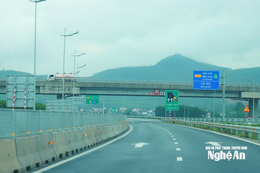 Sắp thu phí cao tốc Nghi Sơn - Diễn Châu