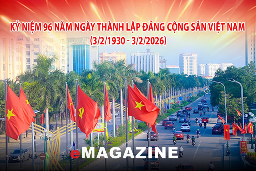 Kỷ niệm 96 năm Ngày thành lập Đảng Cộng sản Việt Nam (3/2/1930 - 3/2/2026): Niềm tin sắt son, khát vọng vươn xa