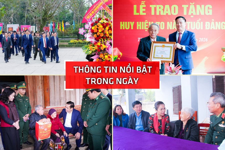 Nghệ An: Thông tin nổi bật ngày 3/2