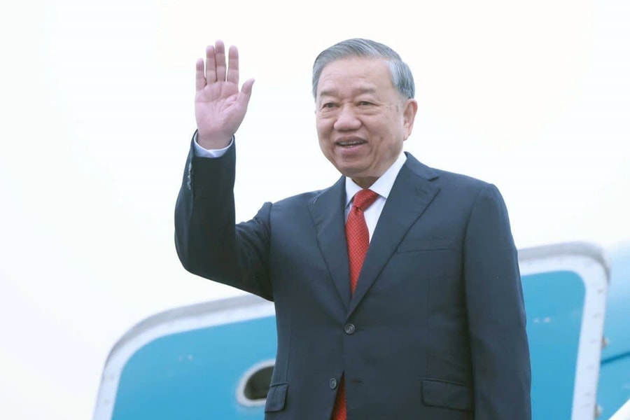 Tổng Bí thư Tô Lâm lên đường thăm cấp nhà nước tới Lào