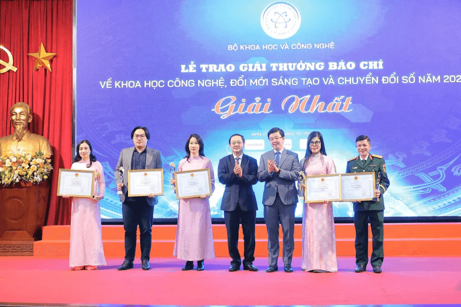 VTV thắng giải Nhất Báo chí về Khoa học Công nghệ và Chuyển đổi số 2025