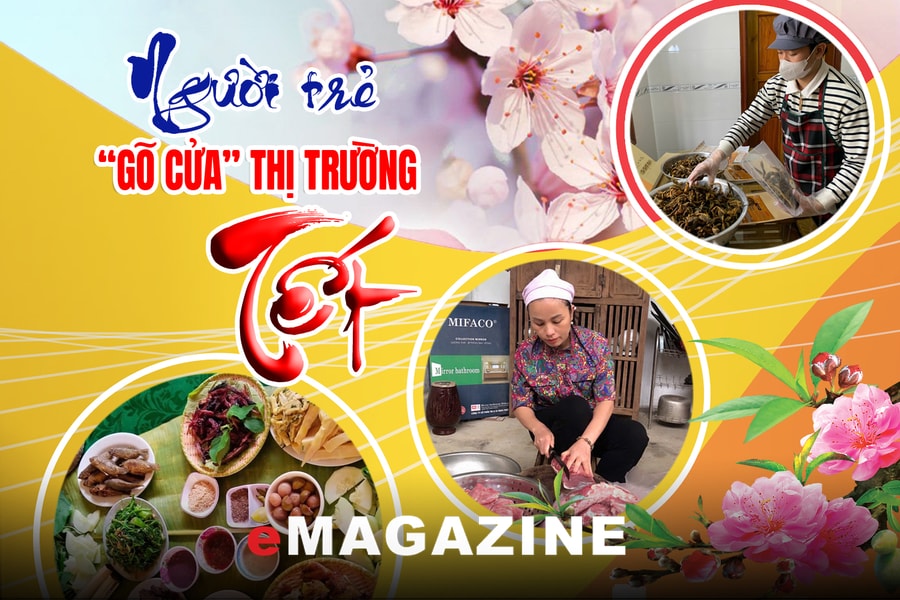 Người trẻ “gõ cửa” thị trường Tết