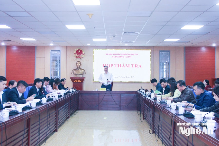 Các ban HĐND tỉnh thẩm tra dự thảo nghị quyết trình kỳ họp thứ 36, HĐND tỉnh