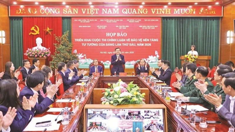 Về việc triển khai 'Cuộc thi chính luận về bảo vệ nền tảng tư tưởng của Đảng lần thứ 6, năm 2026'