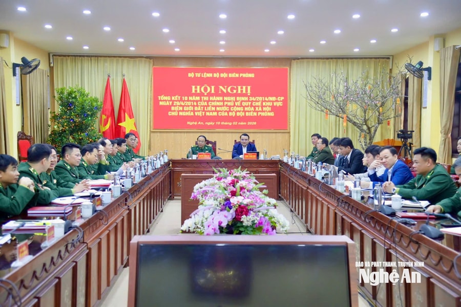 Hội nghị tổng kết 10 năm thi hành Nghị định số 34/2014/NĐ-CP về Quy chế khu vực biên giới đất liền