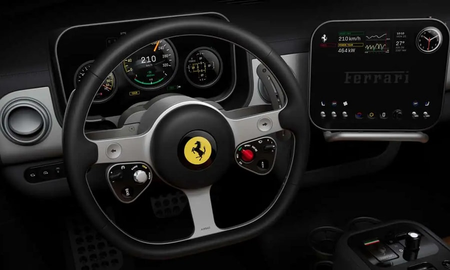 Ferrari Luce: Nội thất siêu xe điện đầu tiên mang đậm dấu ấn thiết kế từ Apple