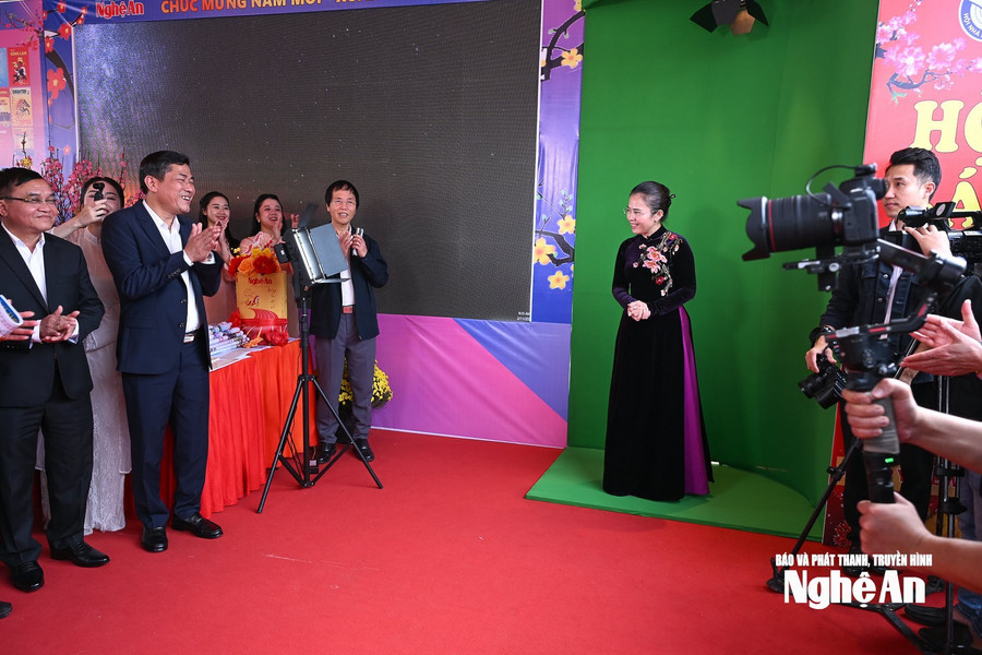 Ấn tượng Hội báo Xuân Nghệ An 2026