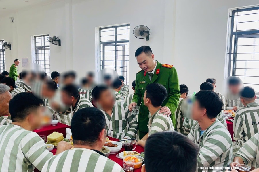 Mùa Xuân sớm ở Trại tạm giam Công an tỉnh Nghệ An