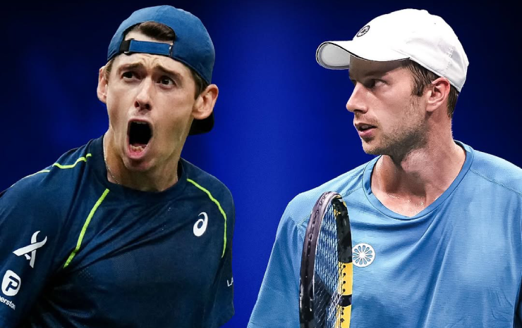 Tứ kết tennis Rotterdam và Dallas Open: De Minaur giải mã chủ nhà, Fritz đại chiến Korda