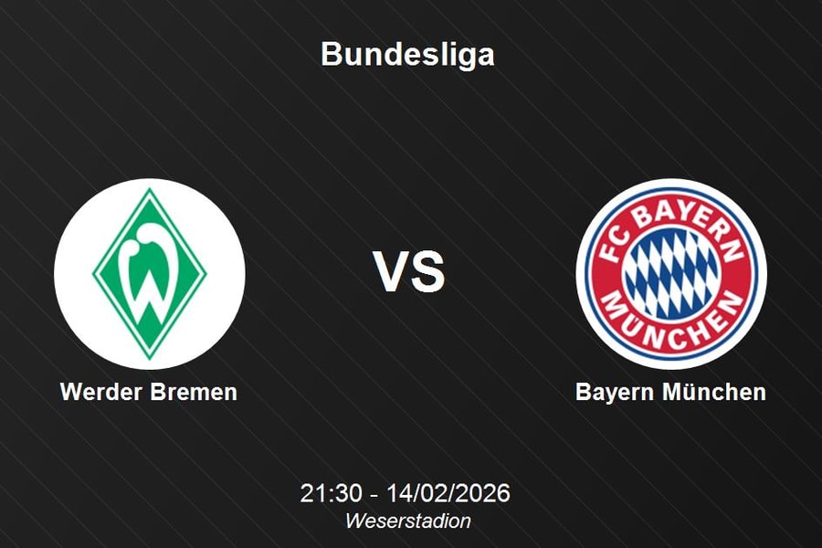 Nhận định Werder Bremen vs Bayern München - Bundesliga: Thử thách cực đại tại Weserstadion